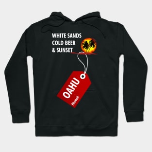 Oahu Hawaii Sunset Paradise Hoodie